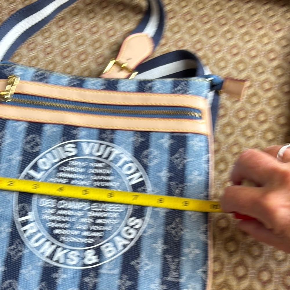 Blue and Tan Trunks & Bag - Picture 3 of 7